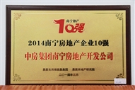 A2、2014南寧房地產(chǎn)企業(yè)10強(qiáng)